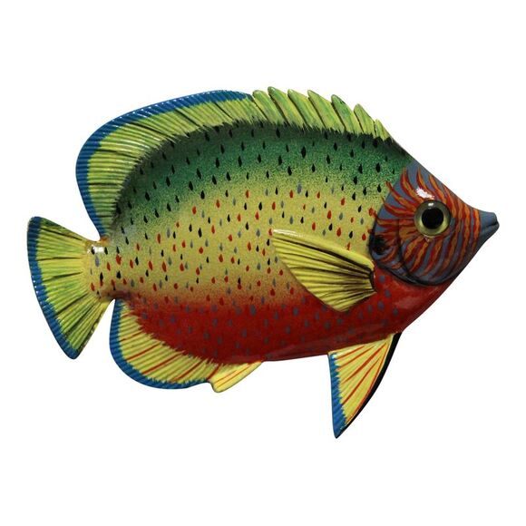 Charlotte International Other - Tropical Fish Beach Bath Ocean Nursery Kid Wall Decor Green Back 6TFW02